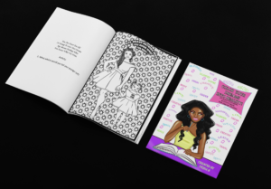 Color your dreams open with cover