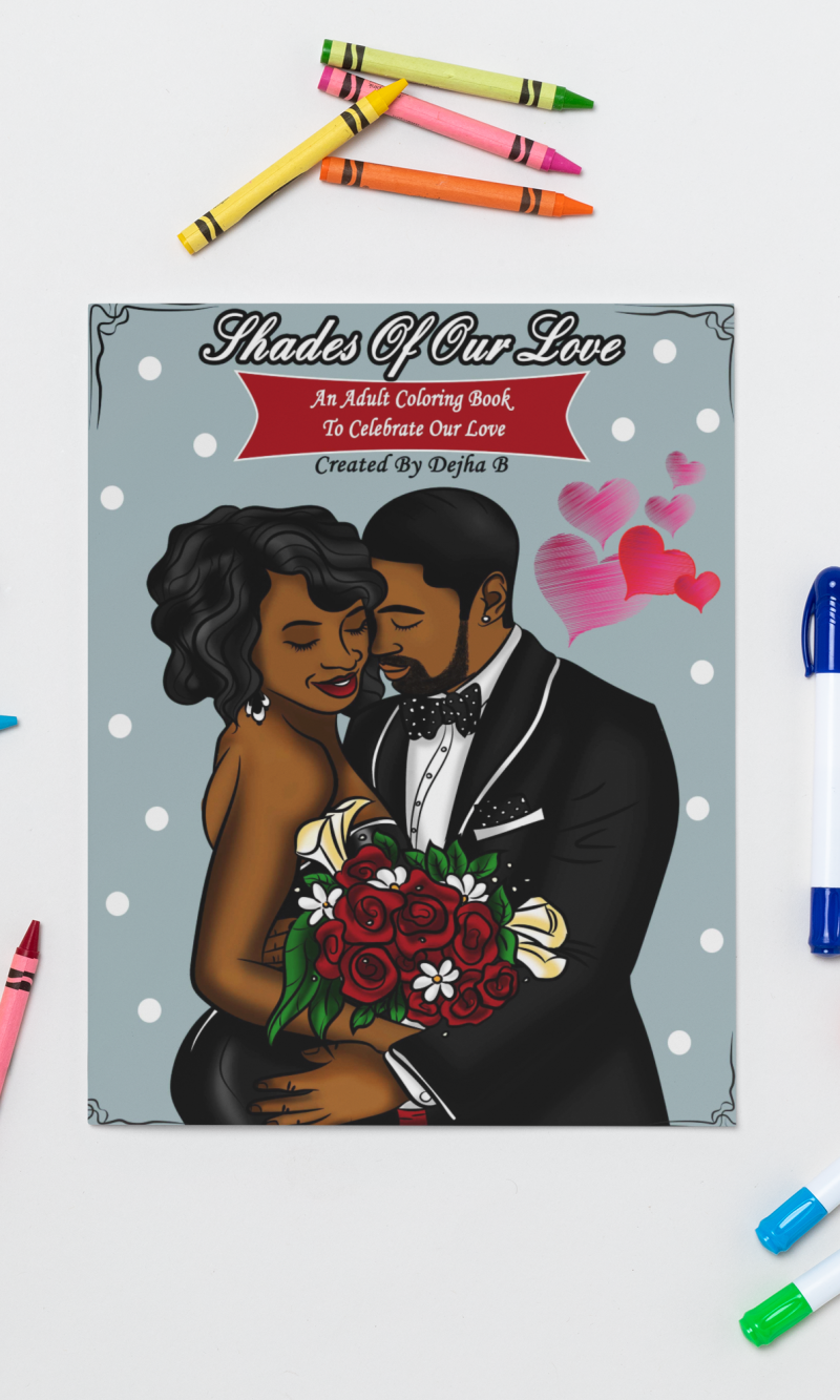 Shades of Our Love Adult Coloring Book