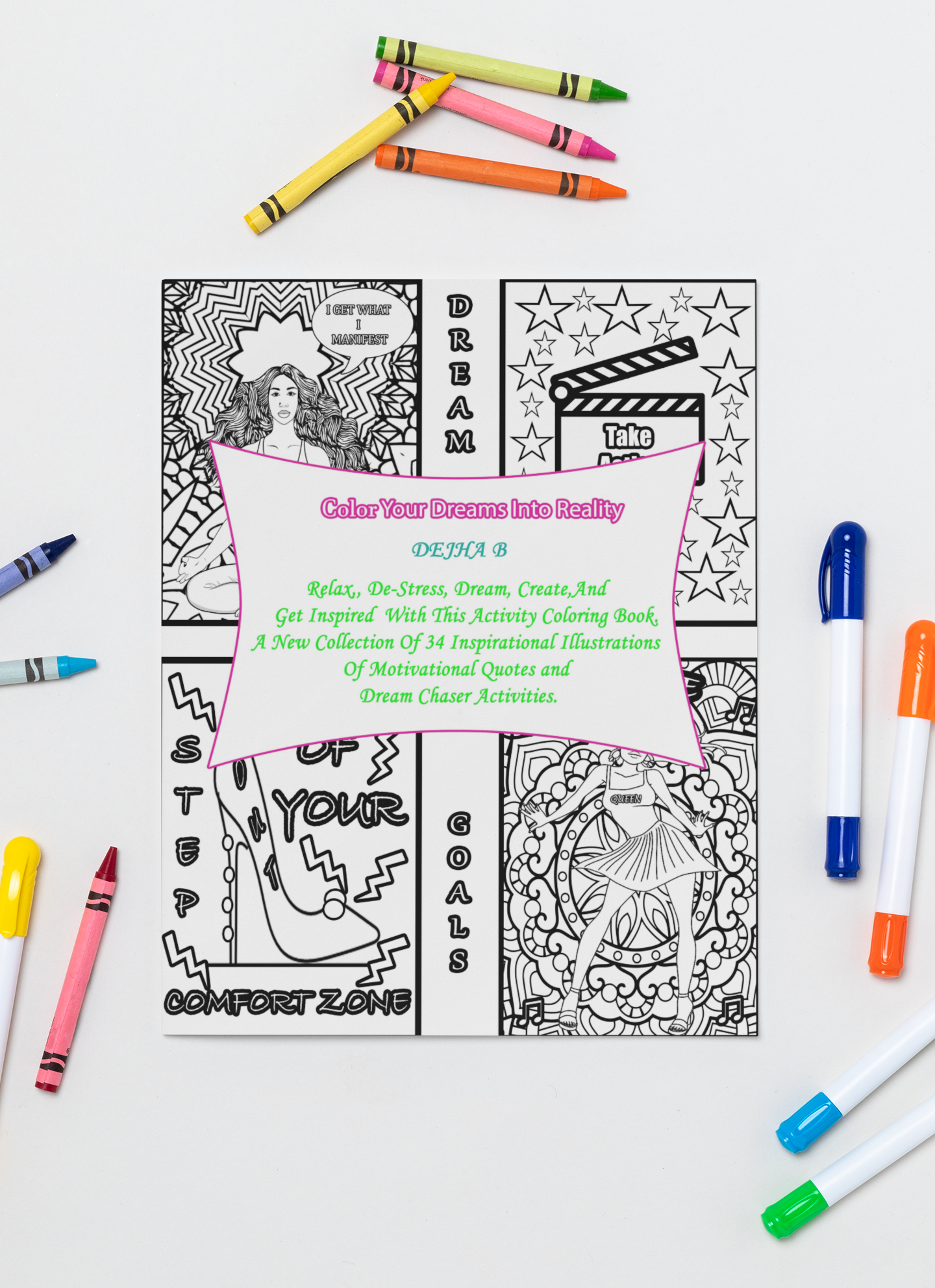 New Mommy and Me Coloring Book Bundle - Image 2