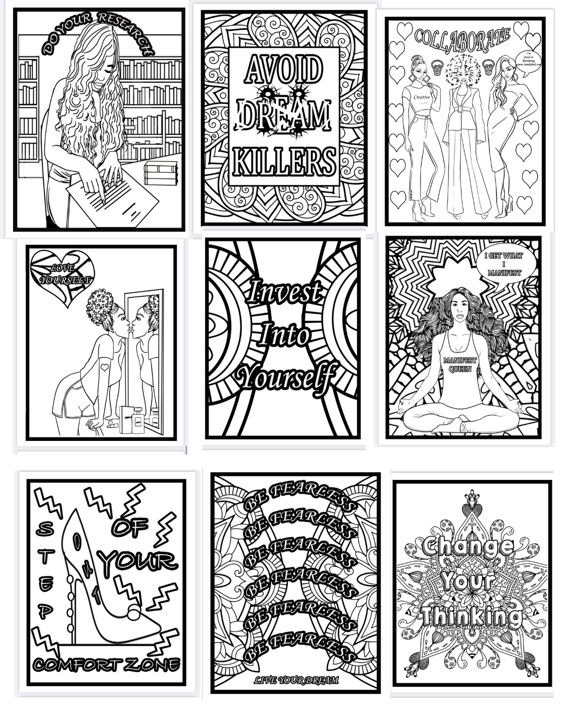 New Mommy and Me Coloring Book Bundle - Image 6