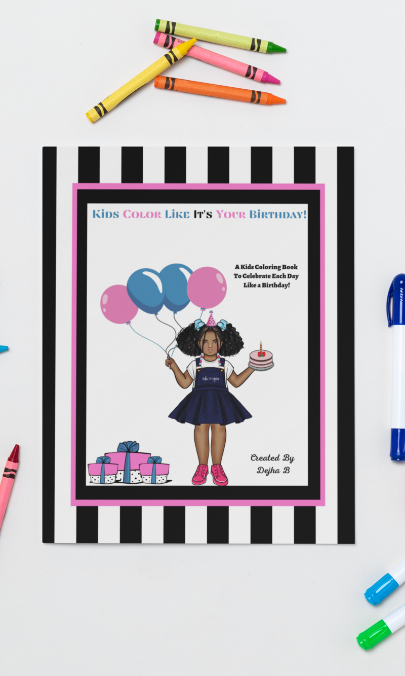Kids Color Like It's Your Birthday Coloring Book