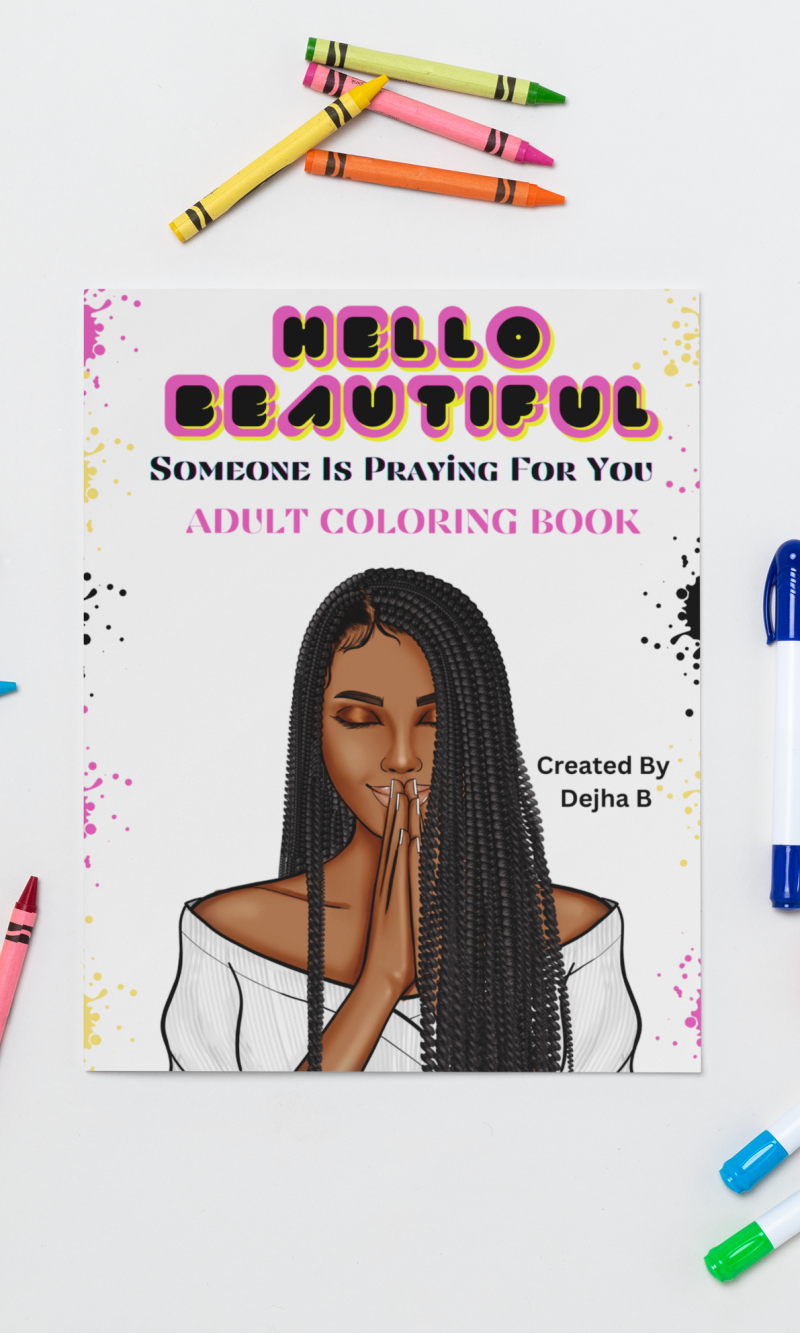 coloring book for grief