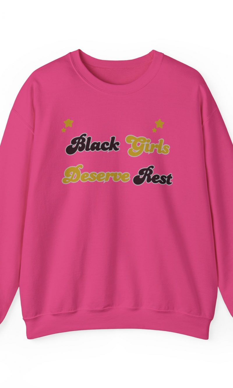 Black Girls Deserve Unisex Heavy Blend™ Crewneck Sweatshirt