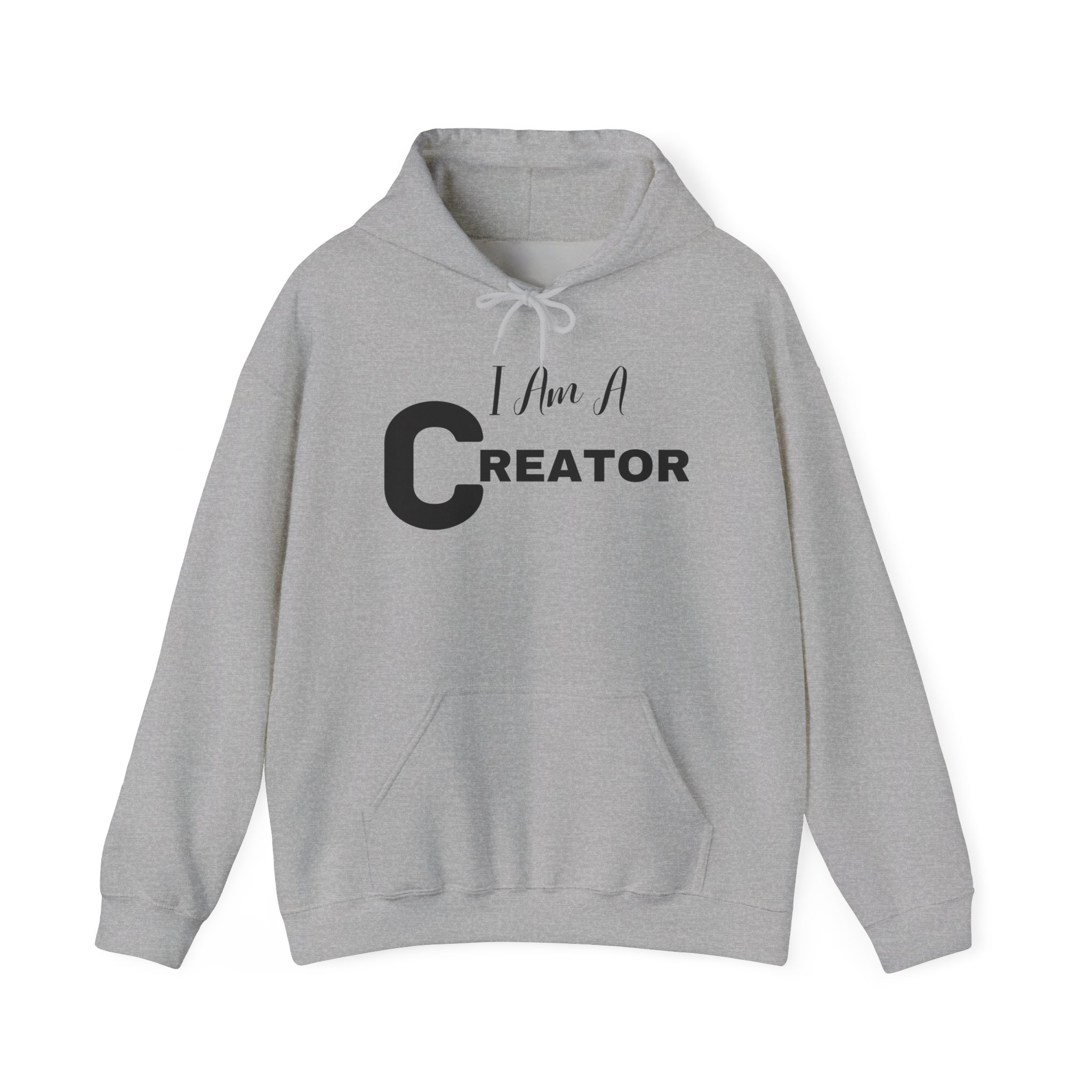 I Am A Creator Unisex ™ Hooded Sweatshirt - Image 6