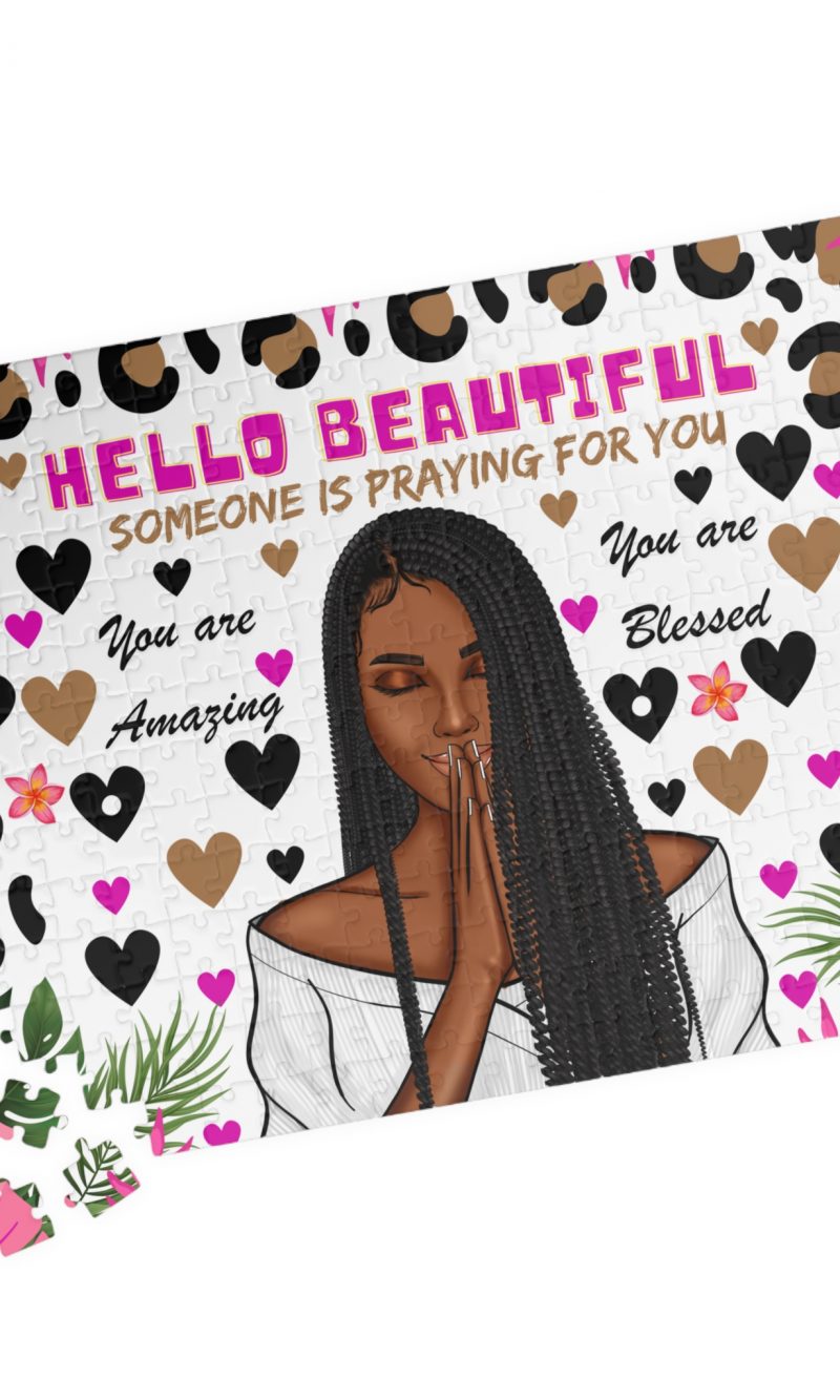 Hello Beautiful Someone Is Praying For You Puzzle