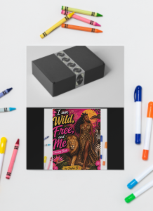 I am wild, free and me coloring book